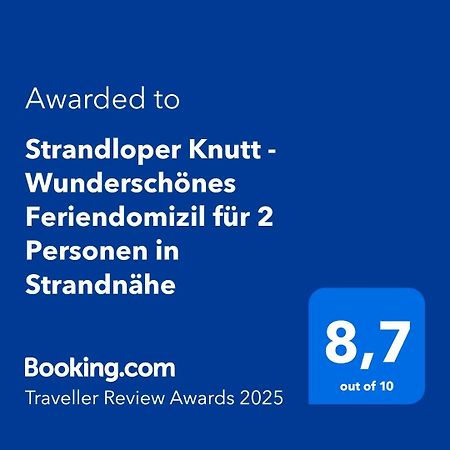 Strandloper Knutt - Wunderschoenes Feriendomizil Fuer 2 Personen In Strandnaehe Wangerooge Exterior foto
